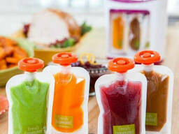 10 одноразовых дой-пак пакетов для станции расфасовки детского питания Squeeze Station