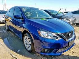 2019 Nissan Sentra S, 1.8L 4, 5739 км, Синий