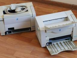 2х лазерных принтера Minolta Page Pro 6 А4 формат