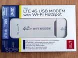 4G LTE/3G/2G USB Wi-Fi модем роутер H760UFI-2521, 150 Мбит/с, Plug &amp; Play, белый - фото 6