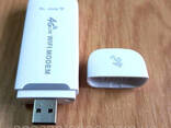 4G LTE/3G/2G USB Wi-Fi модем роутер H760UFI-2521, 150 Мбит/с, Plug &amp; Play, белый - фото 7