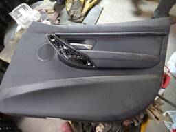 51417279166 7279166 передняя правая карта обшивка двери черная кожа BMW F30