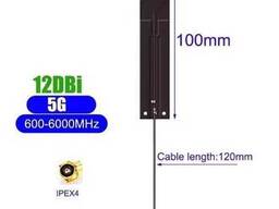 5G 4G 3G 2G антенна 600-6000 МГц 12 дБ со встроенной печатной платой, PCB (не гибкая). ..