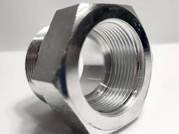 Адаптер-перехідник 1 1/2" BSP тато - 1 1/4" BSP мама