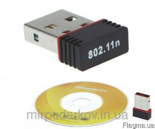 Адаптер wi-fi беспроводный 150M USB 802.11n LAN диск драйв