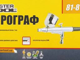 Аерограф пневматичний міні Mastertool Profi з набором аксесуарів 81-8711