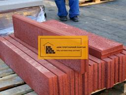 Бордюр тротуарный толщины 6см и 8см метровый поребрик Дом Тротуарной Плитки