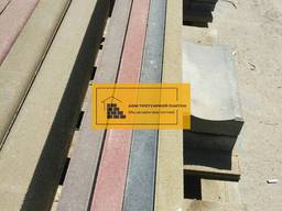 Бордюр тротуарный метровый 6см (паз-гребень). Дом Тротуарной Плитки