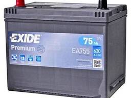 Аккумулятор автомобильный Exide Premium 75A (EA755)
