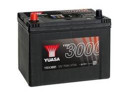 Аккумулятор автомобильный Yuasa 12V 72Ah SMF Battery (YBX3031)