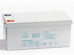 Аккумулятор гелевый 200Ач 12В, Axioma Energy, модель ...