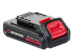Аккумулятор Li-Ion 18 В 2.0 Ач для дрели-шуруповерта WT-0328/WT-0331, WT-0332 Intertool
