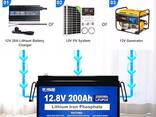 Акумулятор Lifepo4 200 Ач 12.8 В Літій-залізо-фосфат DC HOUSE - фото 1