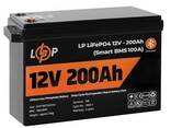Аккумулятор LP LiFePO4 12V (12,8V) - 200 Ah (2560Wh) (Smart BMS 100А) с BT пластик для ИБП - фото 3