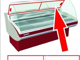 Акриловое стекло (оргстекло) для холодильных витрин