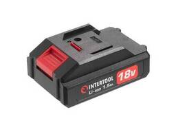 Акумулятор 18 В, літій-іон, 1.5 Аг, для шурупокрута DT-0315 Intertool DT-0316