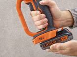 Акумуляторна кутова шліфувальна машина Black+Decker BCG720M1 : з АКБ 18В 4Аh, диск 125. .. - фото 2