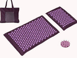 Акупунктурний килимок "Ортек". Набір килимок + подушка: аплікатор Кузнєцова.