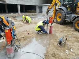 Алмазное сверление отверстий Киев, Запорожье, Днепропетровс.