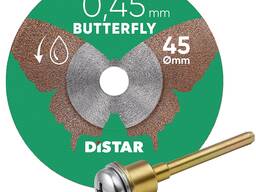 Алмазний диск Distar Butterfly 45 мм 0,45 мм для гравера