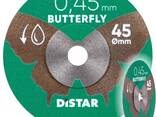 Алмазний диск Distar Butterfly 45 мм 0,45 мм для гравера - фото 1