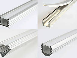 Алюмінієвий світлодіодний профіль 55х60