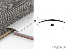Алюминиевый порожек стыковочный полукруглый ПК40 м , купить