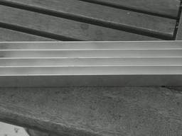 Алюминиевый радиаторный профиль 126х136