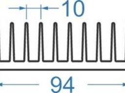 Алюминиевый радиаторный профиль 94x33