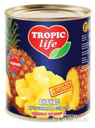 Ананас кусочками Tropic Life