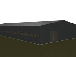 Ангар 24 х 60 (1.440 М2) Каркас