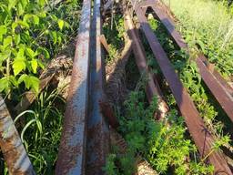 Ангар навес металоконструкция 9м*42м