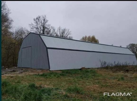 Ангар новый, двухстороння обшивка
