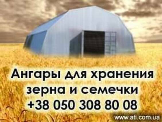 Ангар под зерно, семечку, с/х продукцию