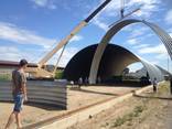Ангари безкаркасні, будівництво складських приміщень арочних безкаркасних - фото 2