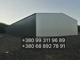 Ангар для зерна Склад Зерносховище 20х60(1200 м²) під ключ - фото 3