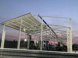 Ангар під ключ 15х42х6 будівля під кран-балку, холодна,