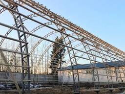 Ангари, склади, навіси, зерносховища, теплиці, автомийки, під ключ,