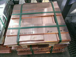 Медные аноды 10х200х800 мм АМФ, М1 по оптовым ценам