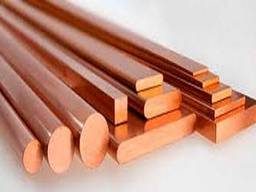 Полоса (шина) медная 5х50 мм електротехническая