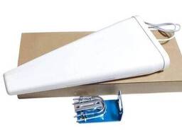 Антенна 2G 3G 4G LTE 5G 630-6300MHz 15dBi, до 50W, с 1 м кабеля и разъемом SMA-male