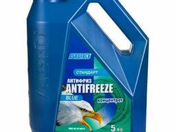 Антифриз ABRO AF-545-H стандарт концентрат синий 5кг. ..