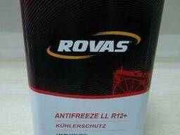 Антифриз концентрат Rovas Antifreeze LL R12+ (5л) (красный)