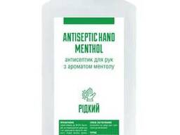 Антисептик для рук з ароматом ментол AntiSeptiс Hand menthol 1 л