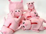 Игрушка антистресс сквиш Большой Розовая свинья Pink Pig BIG 50 см - фото 1