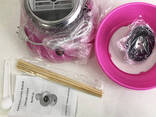 Аппарат для сладкой ваты Cotton Candy Maker. Цвет: розовый - фото 3