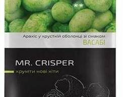 Арахис кранч в хрустящей чипсовой оболочке со вкусом васаби