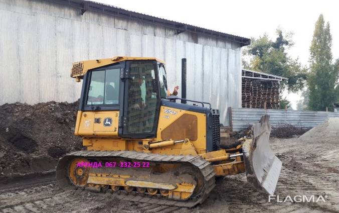 Аренда Бульдозера" John Deere 650 J" в Киевской области