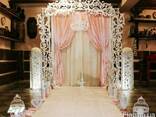 Аренда, прокат свадебного декора- свадебная арка, резная ширма - фото 2