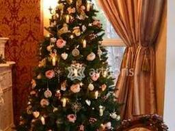 Аренда шикарной новогодней елки 2,8м с декором класса люкс